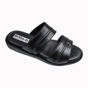 ORTHO MEN'S CASUALCHAPPAL BLACK