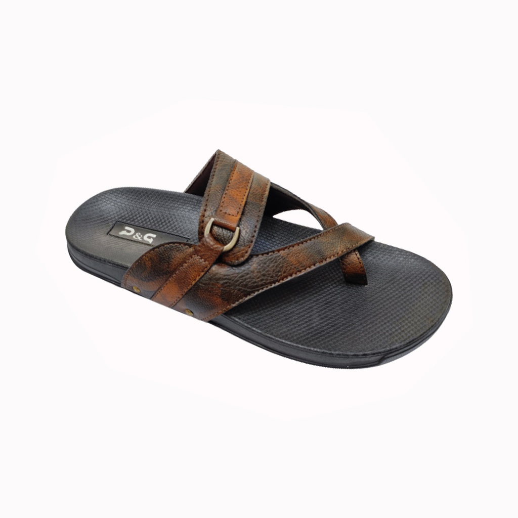 WALKERS MEN'S CASUAL CHAPPAL BROWN