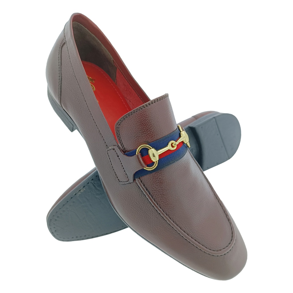 CHRISBROAD ACCURA-1 BROWN MENS LOAFER