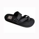 ADDA MEN'S EXTRA COMFORT SLIPPER BLACK