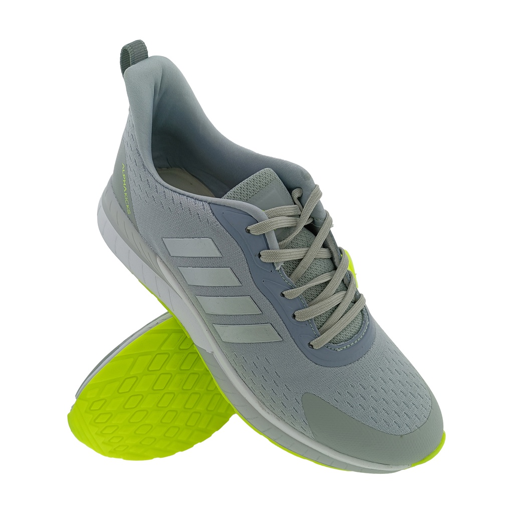 ALPHA KICKS EGO L.GREY/GREEN MENS SPORTS