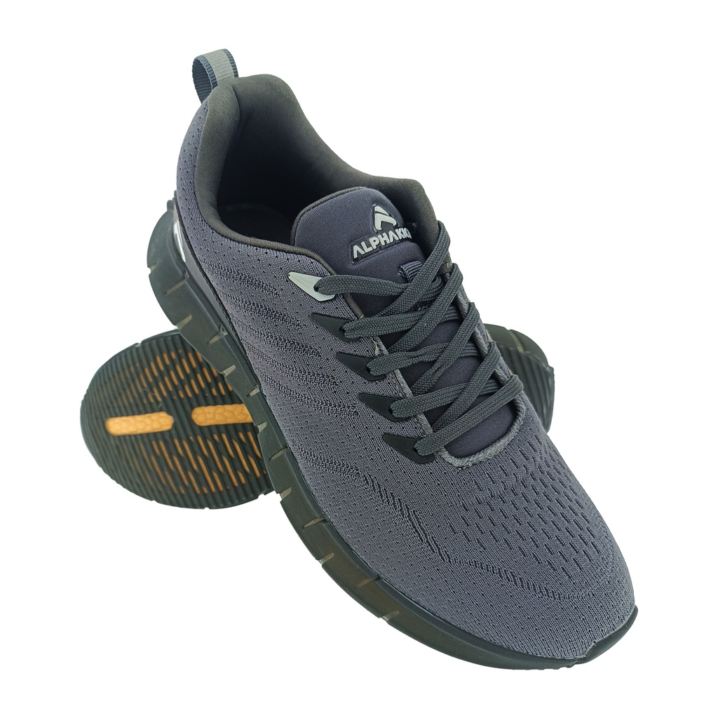 ALPHA KICKS ZIG-ZAG D.GREY MENS SPORTS