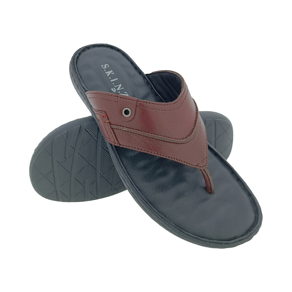 SKINZ PS-52 BROWN MENS CHAPPAL