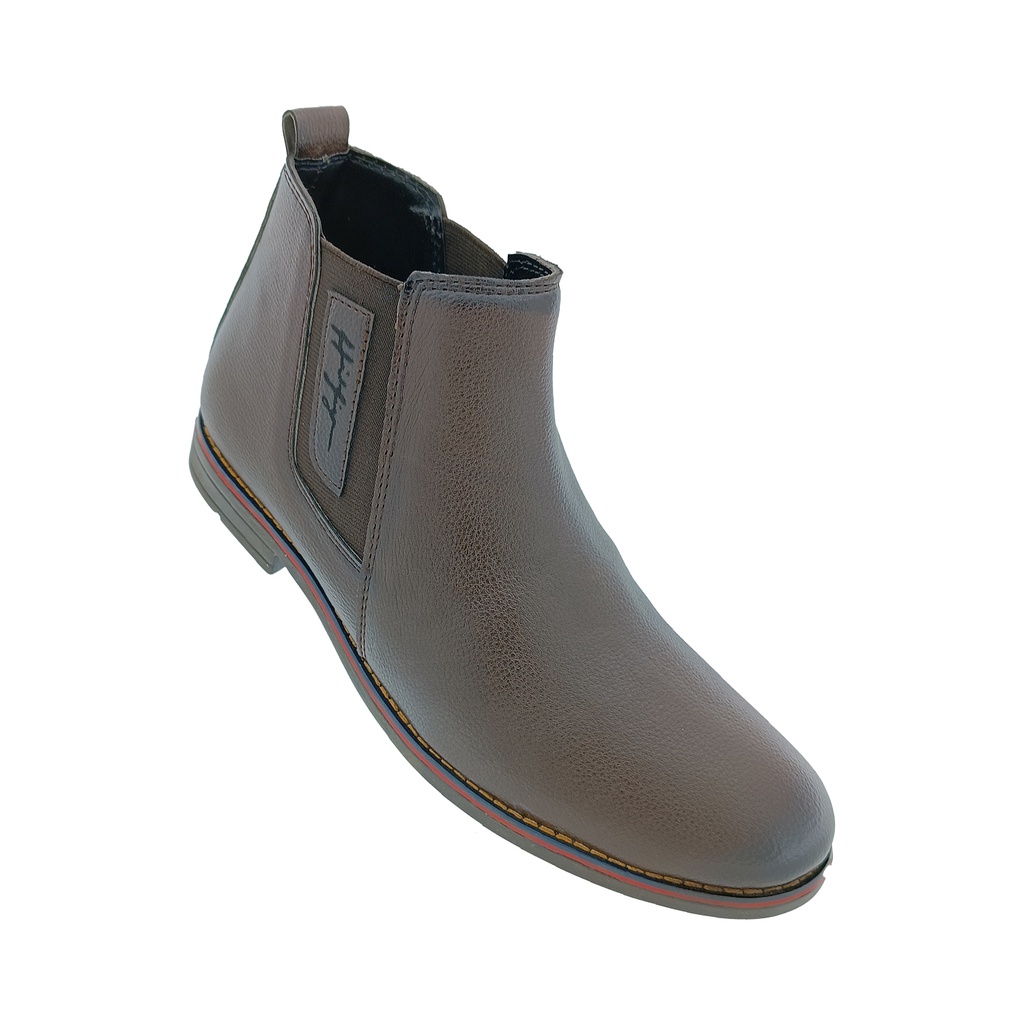 MENS CASUAL BROWN BOOTS