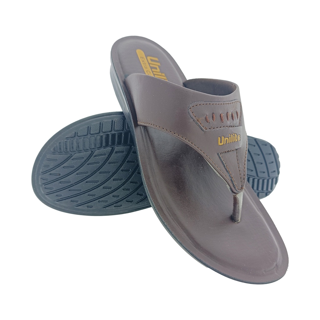 UNILITE FUNKY 25 BROWN MENS CHAPPAL