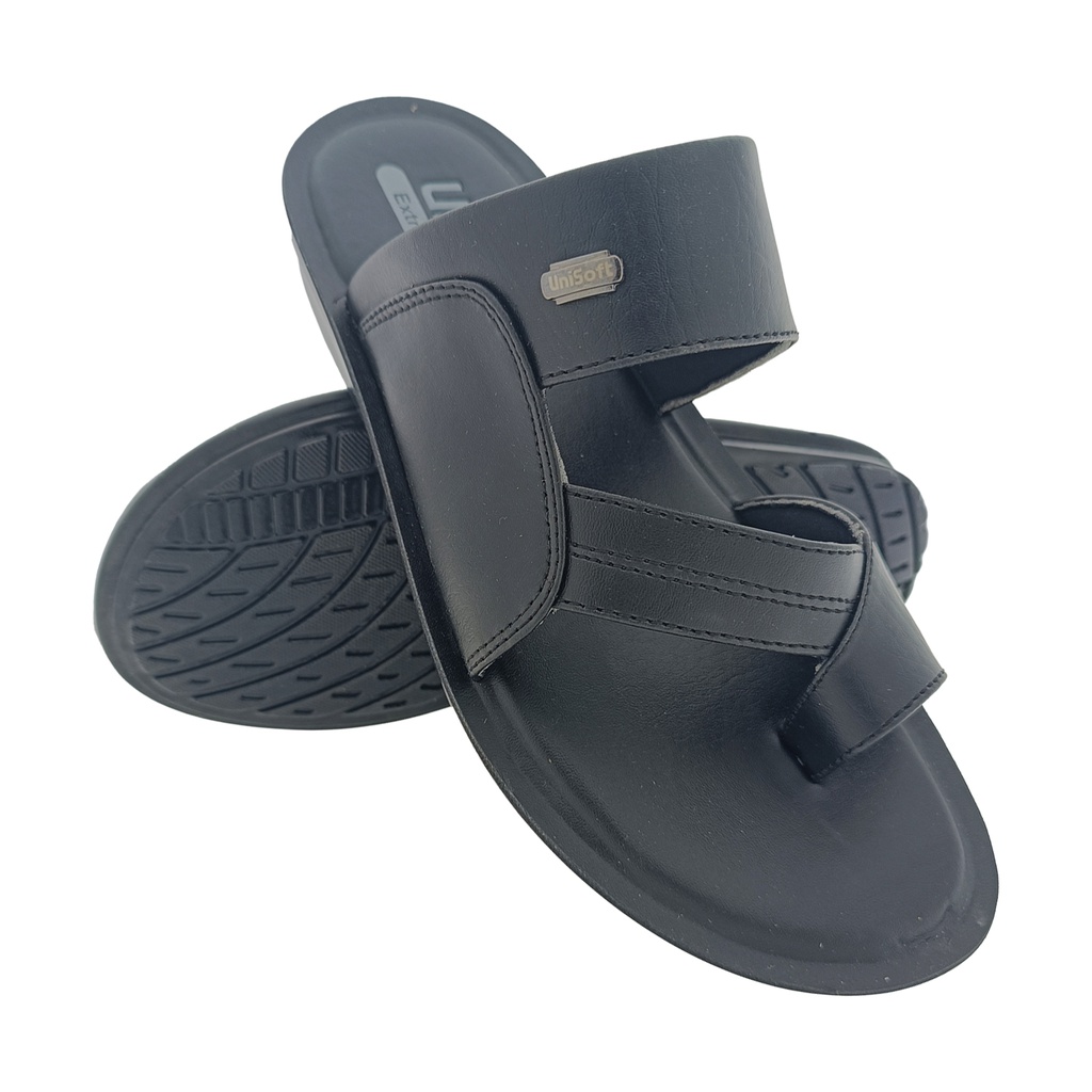 UNILITE FUNKY 24 BLACK MENS CHAPPAL