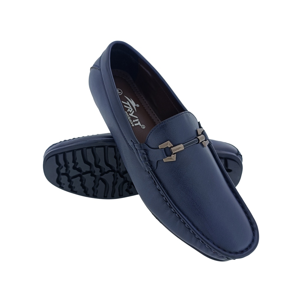 TRYIT 762 BLUE  MENS LOAFER