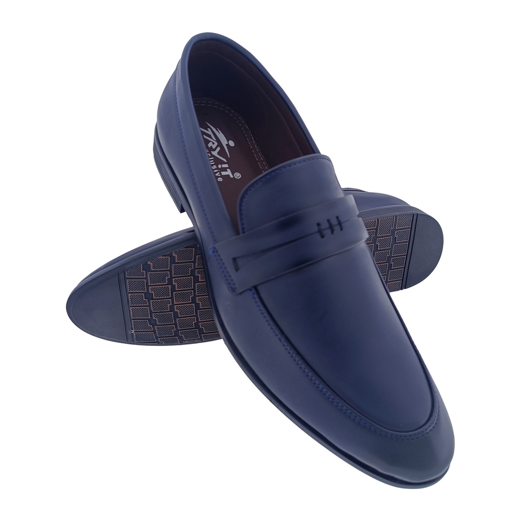 TRYIT 3631 BLUE MENS  FORMAL LOAFER