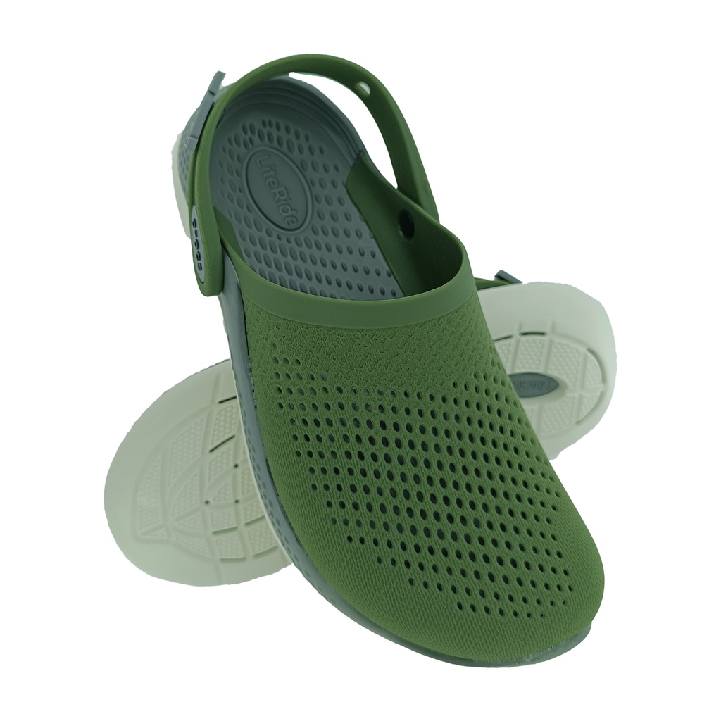 MENS CROCS SANDAL GREEN