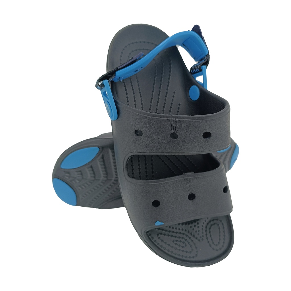 MENS SANDAL BLACK/SKY