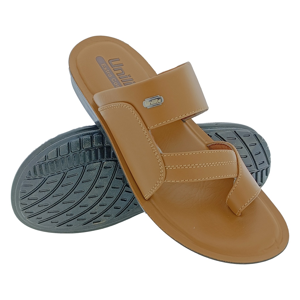 UNILITE FUNKY-24 TAN MENS CHAPPAL