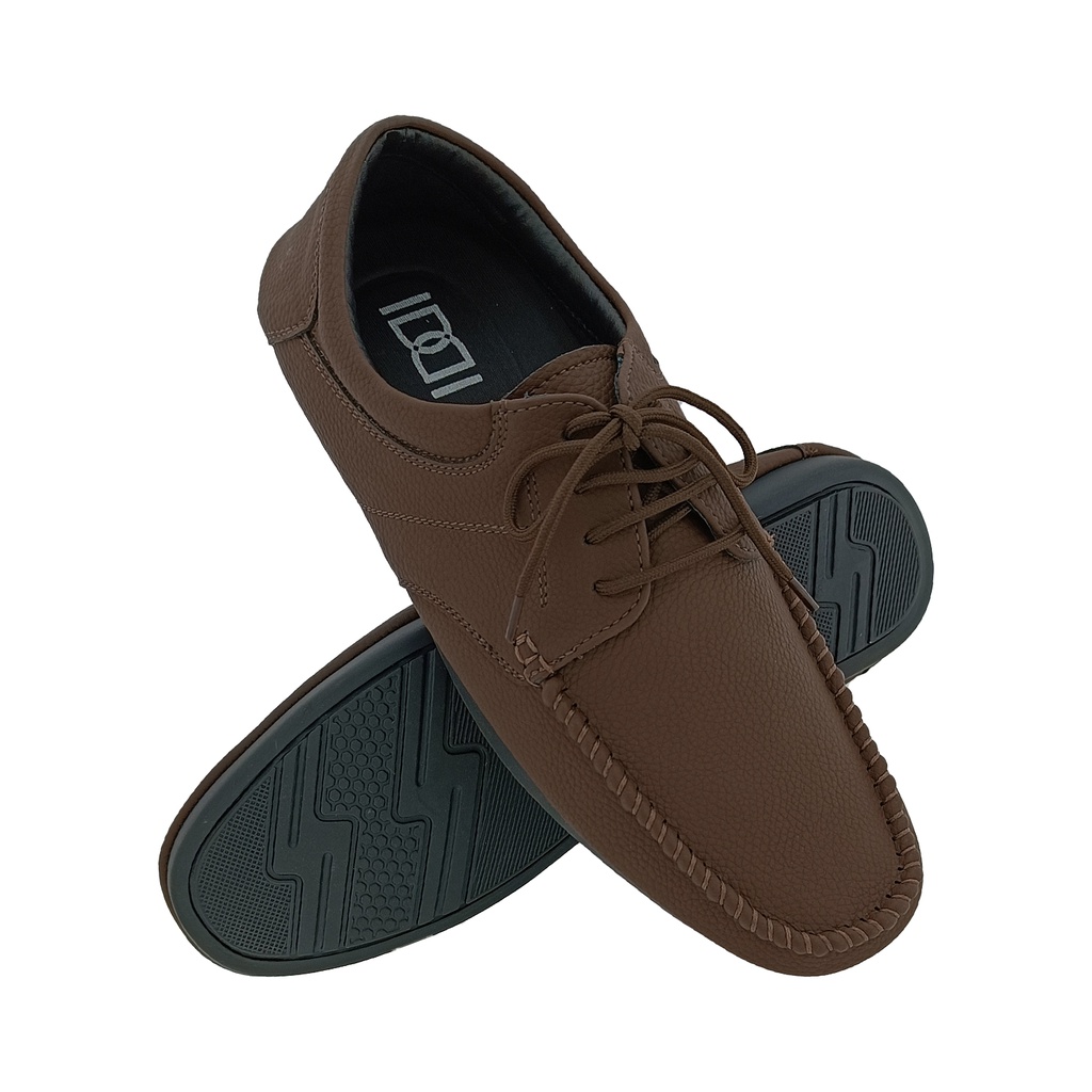 IDDI N-012 BROWN MENS LACE UP SHOE