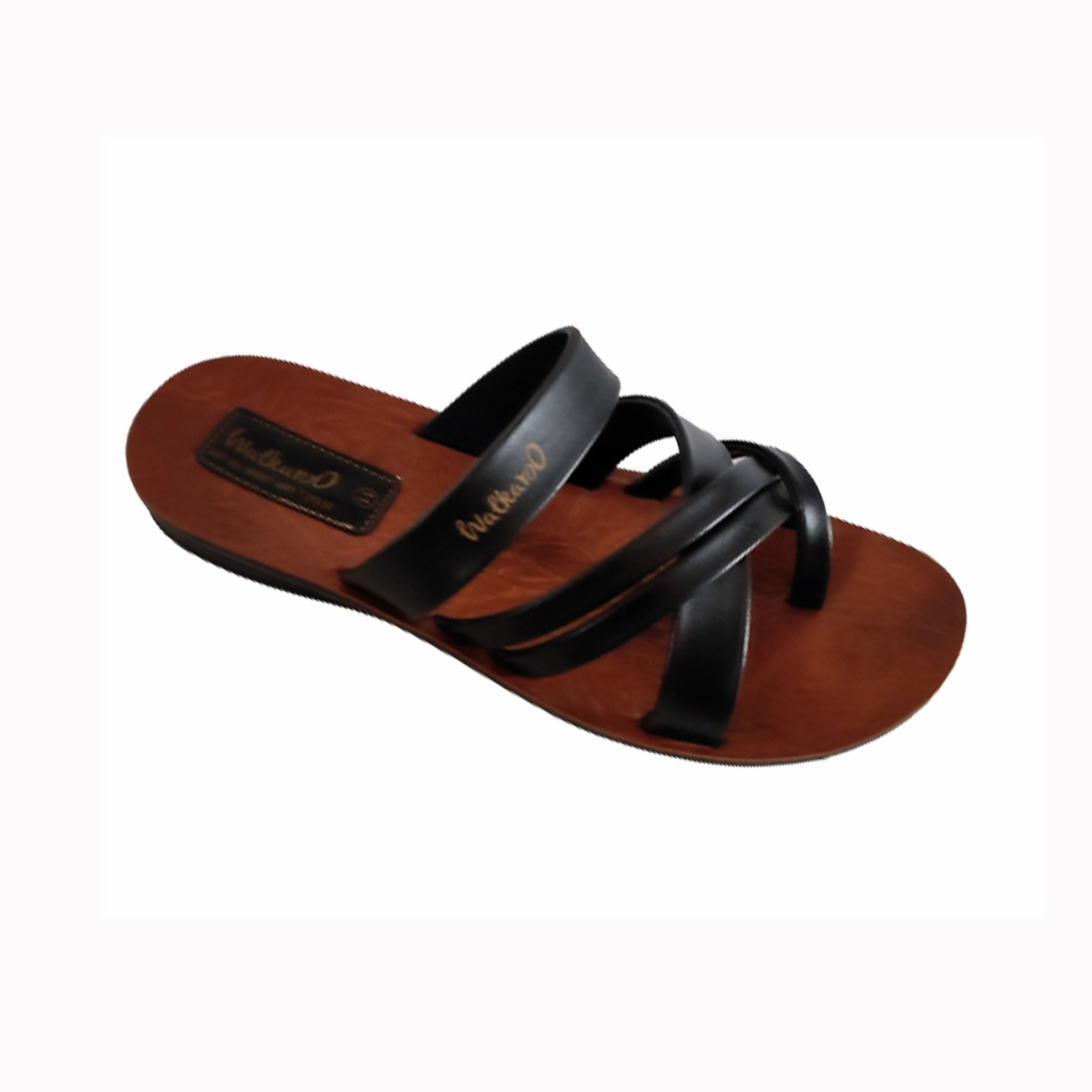 VKC MEN'S CASUAL WSHBLE CHAPPAL BLACK