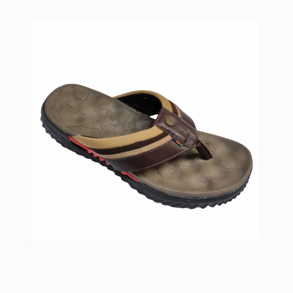 BUCKAROO WEBSTAR MEN'S CASUAL CHAPPAL BROWN