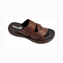 BUCKAROO ALEX MEN'S CASUAL CHAPPAL BROWN