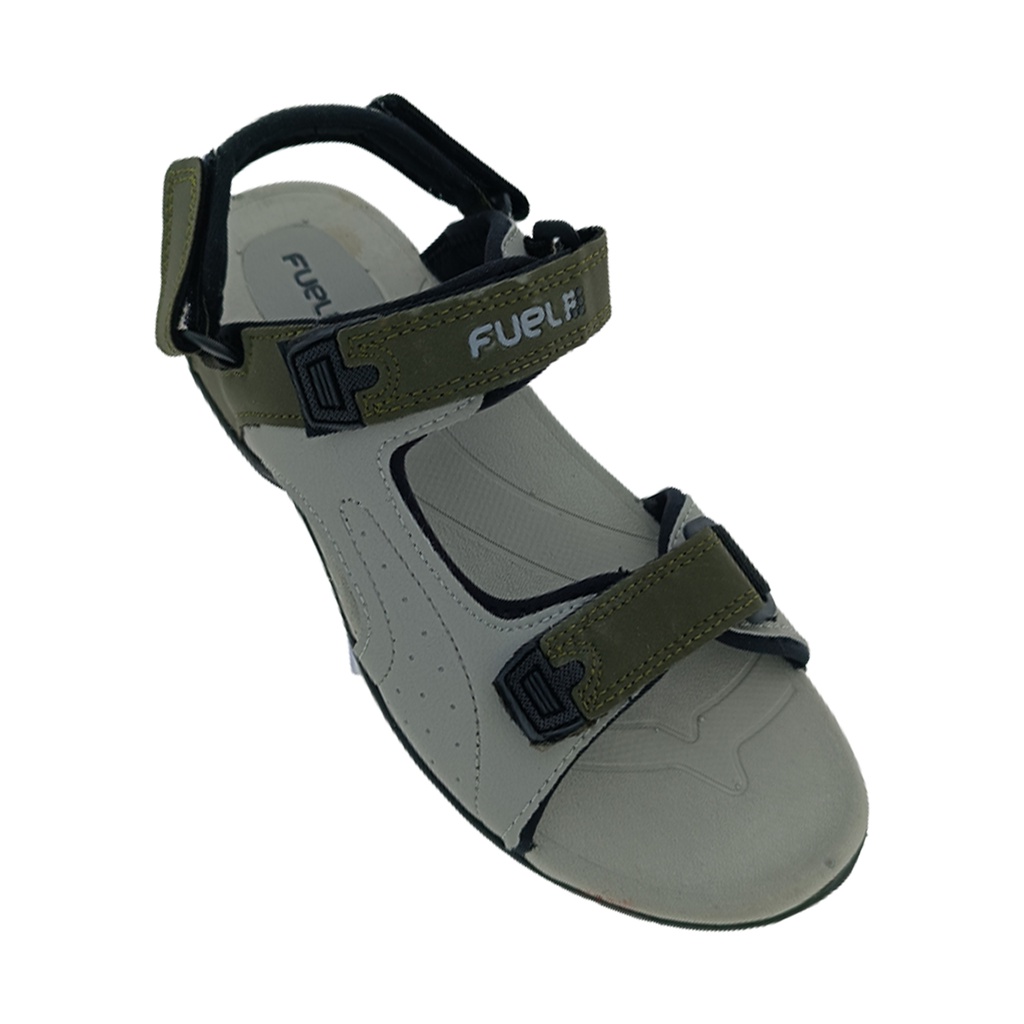 FUEL 2112-02 GREY/OLIVE MENS SPORTS SANDAL