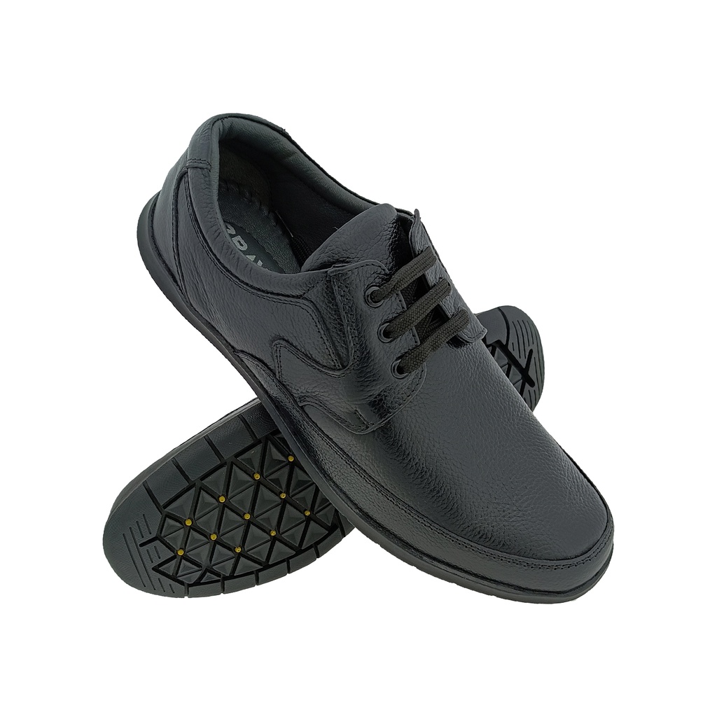 BRAVO UN-17 BLACK MENS CASULE LACEUP SHOE
