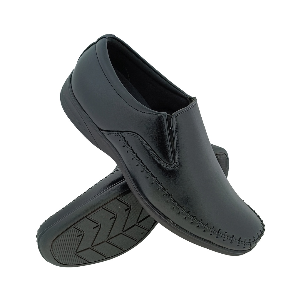 P&amp;G FB108 BLACK MENS CASUEL SLIPON SHOE