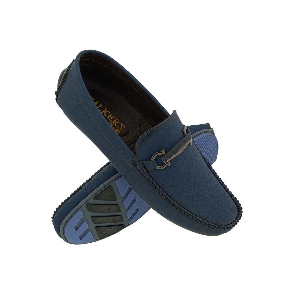 WALKERS 2402 BLUE MENS BODER LOAFER