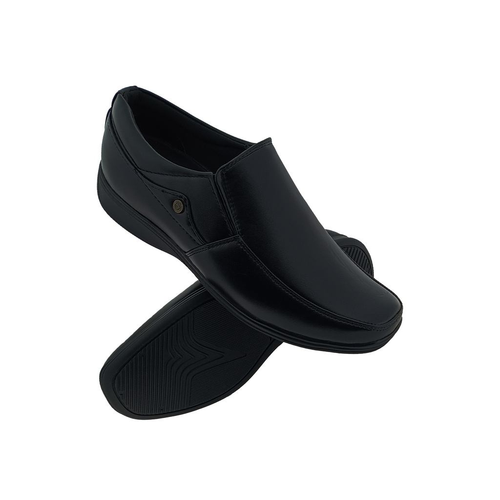 SHOOEZ FB111 BLACK MENS CASUEL SLIPON SHOE