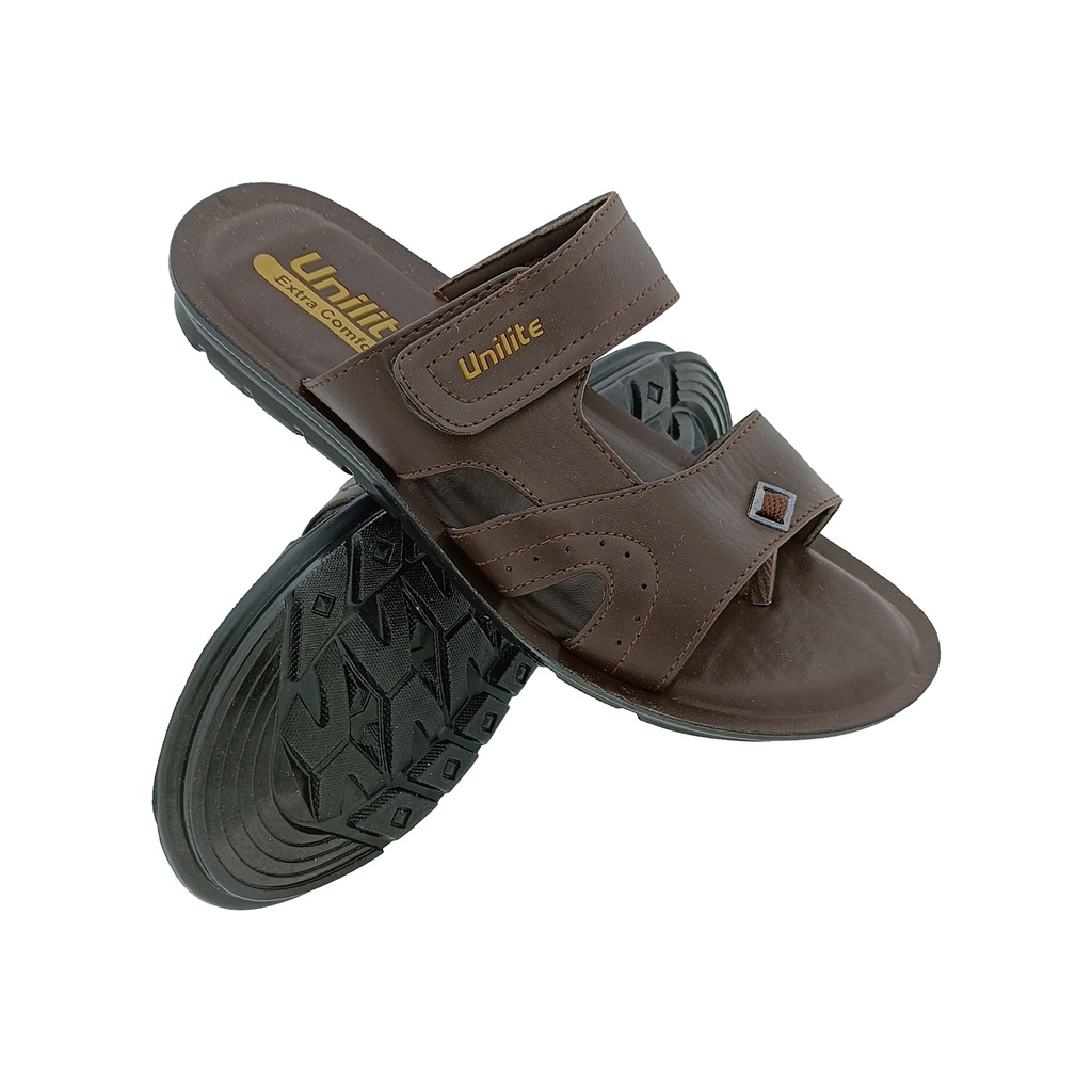 UNILITE FUNKY-10 BROWN MENS CHAPPAL