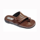 ORTHO MEN'S CASUAL CHAPPAL BROWN