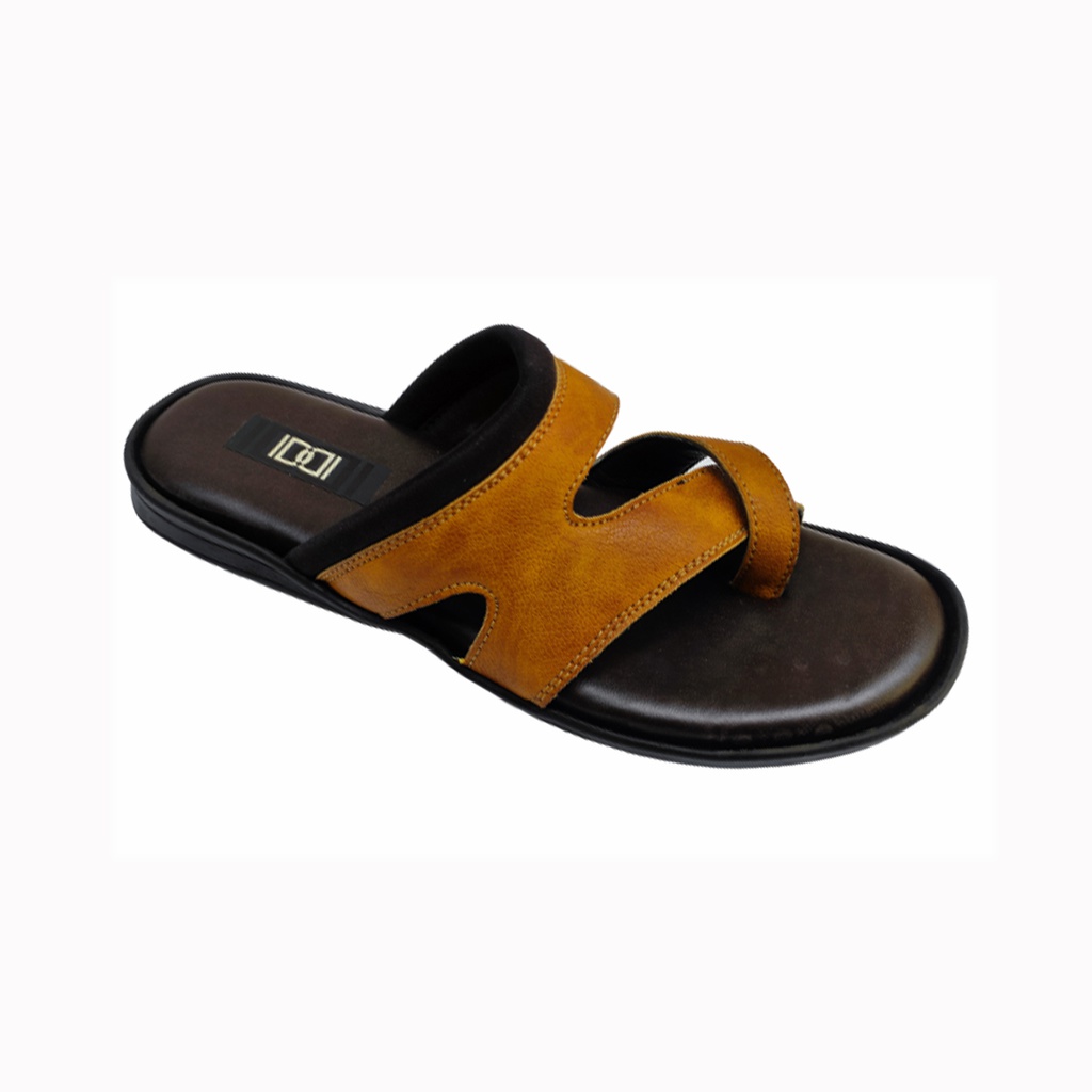 IDDI MEN'S CASUAL CHAPPAL BROWN/TAN