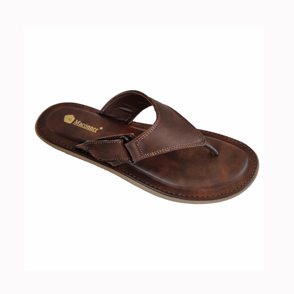 MACONNER MEN'S CASUAL CHAPPAL BROWN