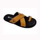 MACONNER MEN'S CASUAL CHAPPAL BLACK/TAN