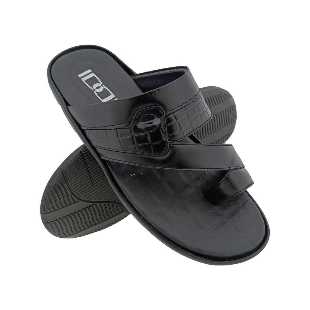 IDDI 2023 BLACK MENS CASUEL CHAPPAL