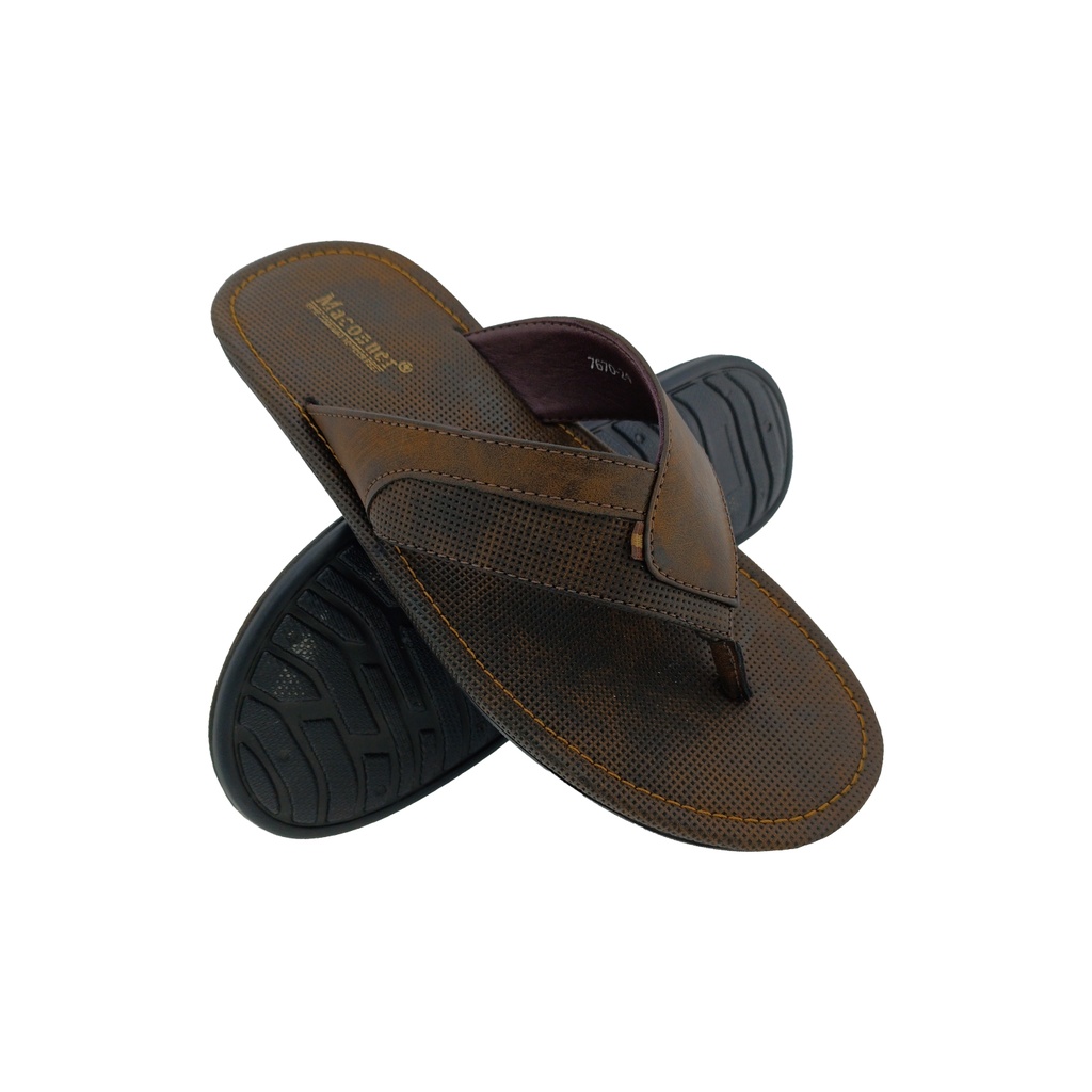 MACONNER 7670 BROWN MENS V-BELT CHAPPAL