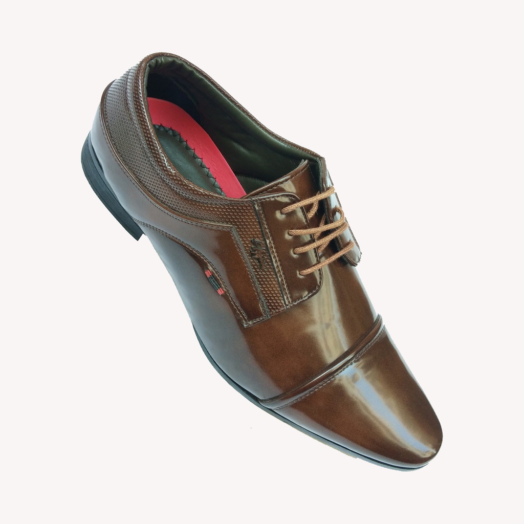 TRY IT 15001 MEN'S FORMAL SHOE BROWN