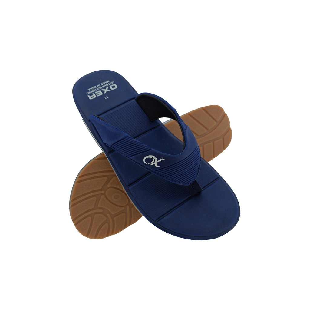 OXER OMEGA-X BLUE MENS V-BELT SLIPPES