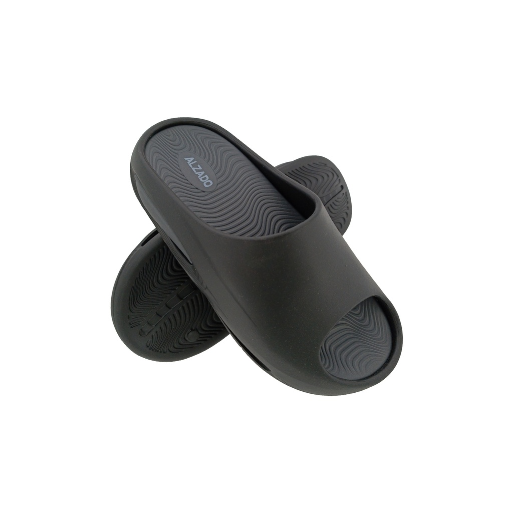 ALZADO STRIDE BLACK/GREY MENS FLIPFLOP