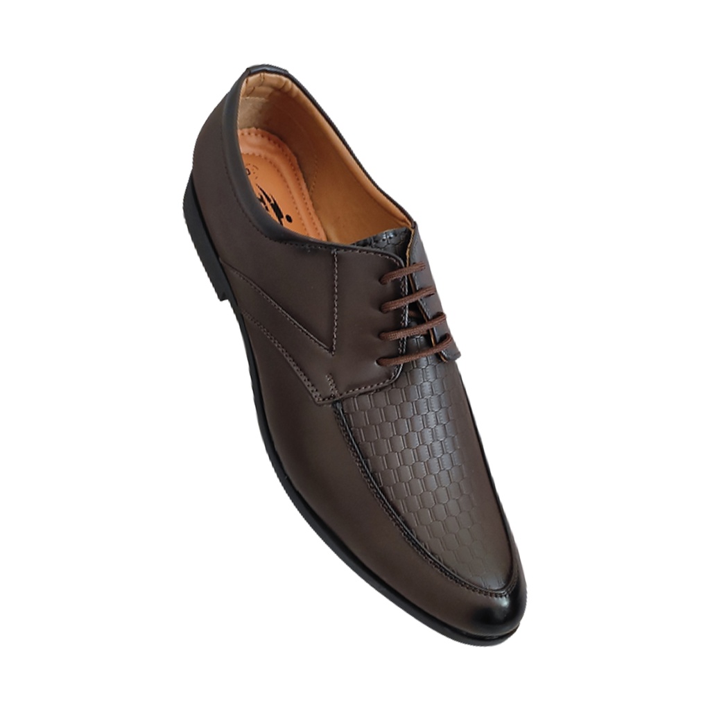 TRY IT 3656 MEN'S FORMAL SHOE BROWN