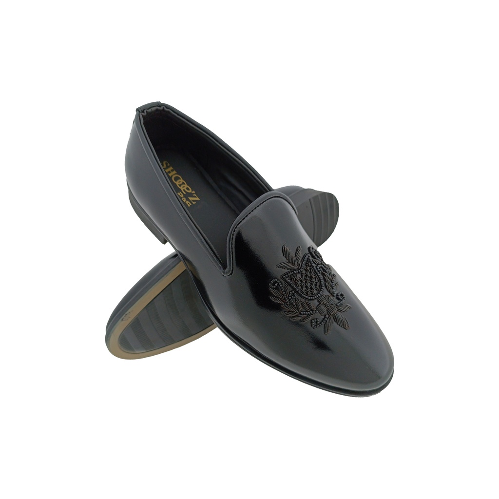 SHOOEZ 3202 BLACK MENS TRADITIONAL LOAFER
