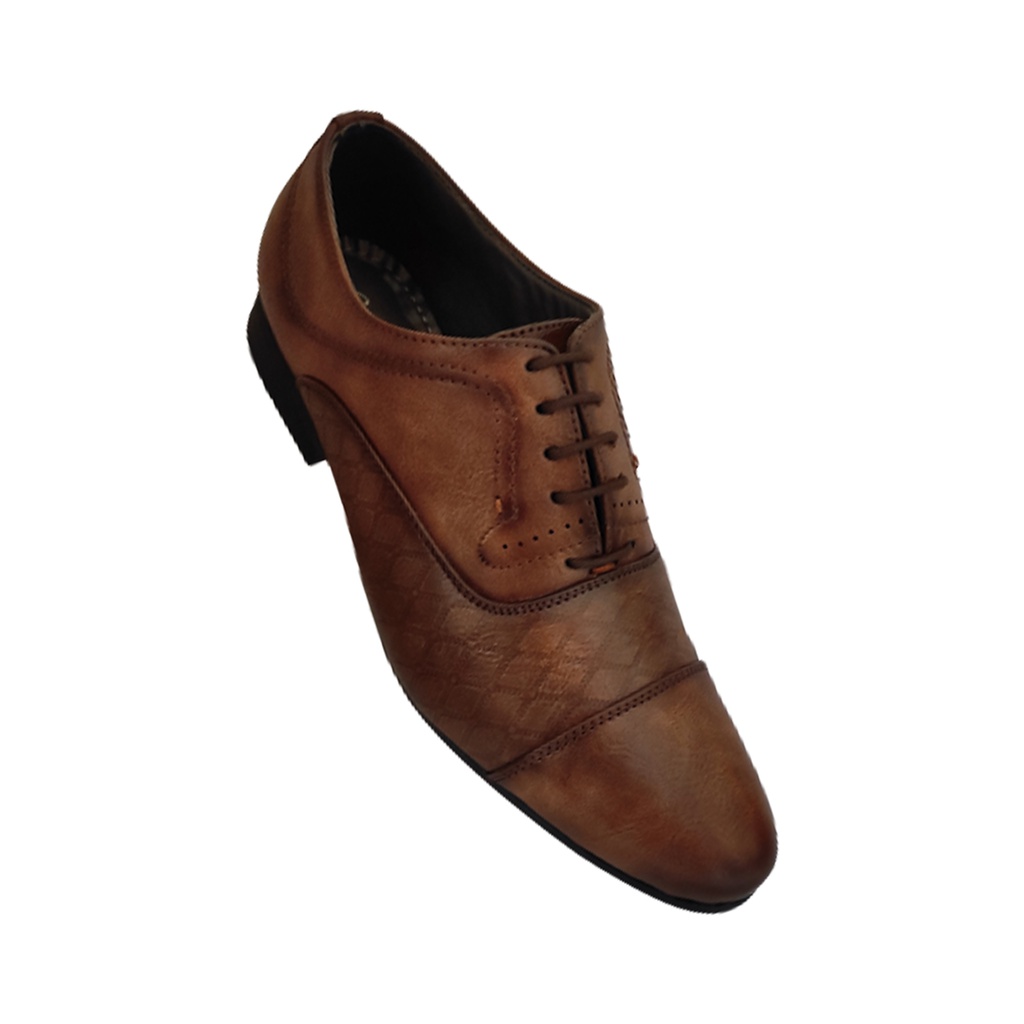 L.EDGE 1801 MEN'S FORMAL SHOE BROWN