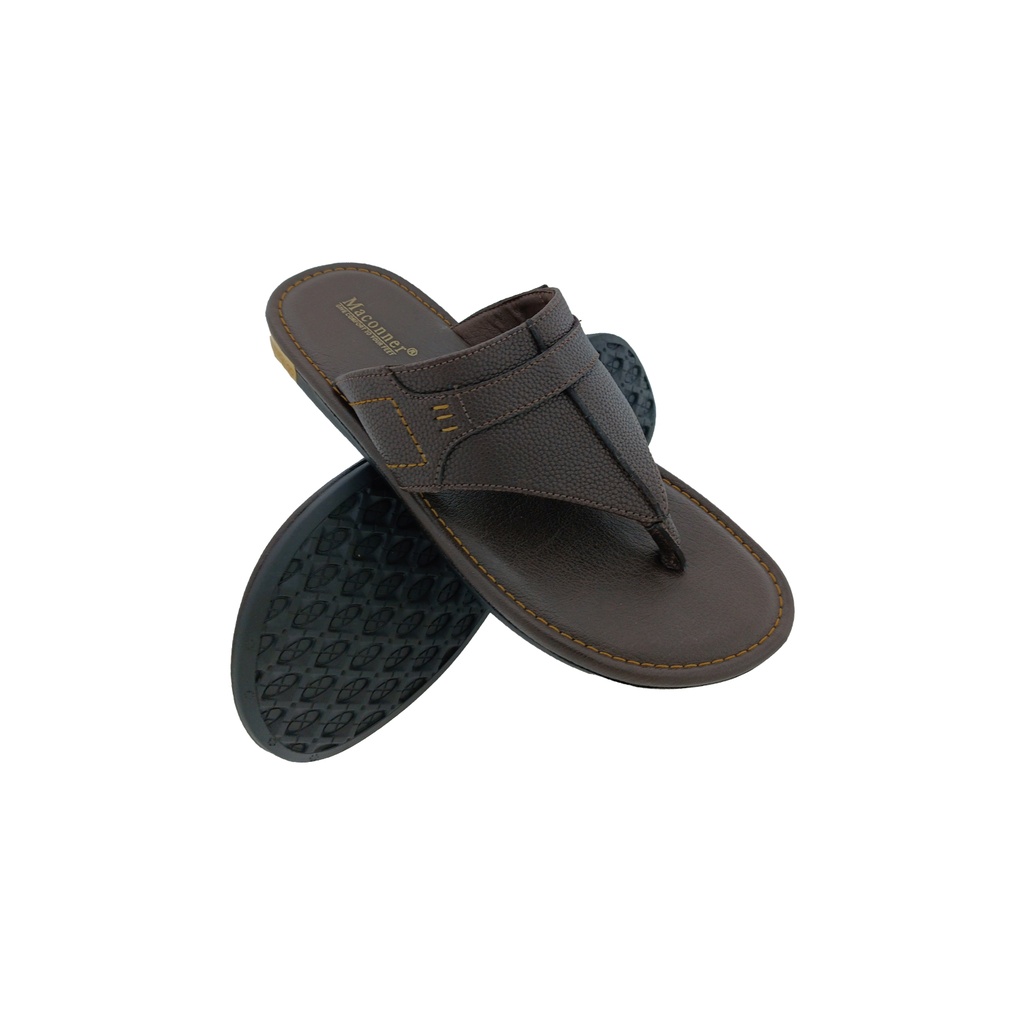 MACONNER 7581 BROWN MENS V-BELT CHAPPAL