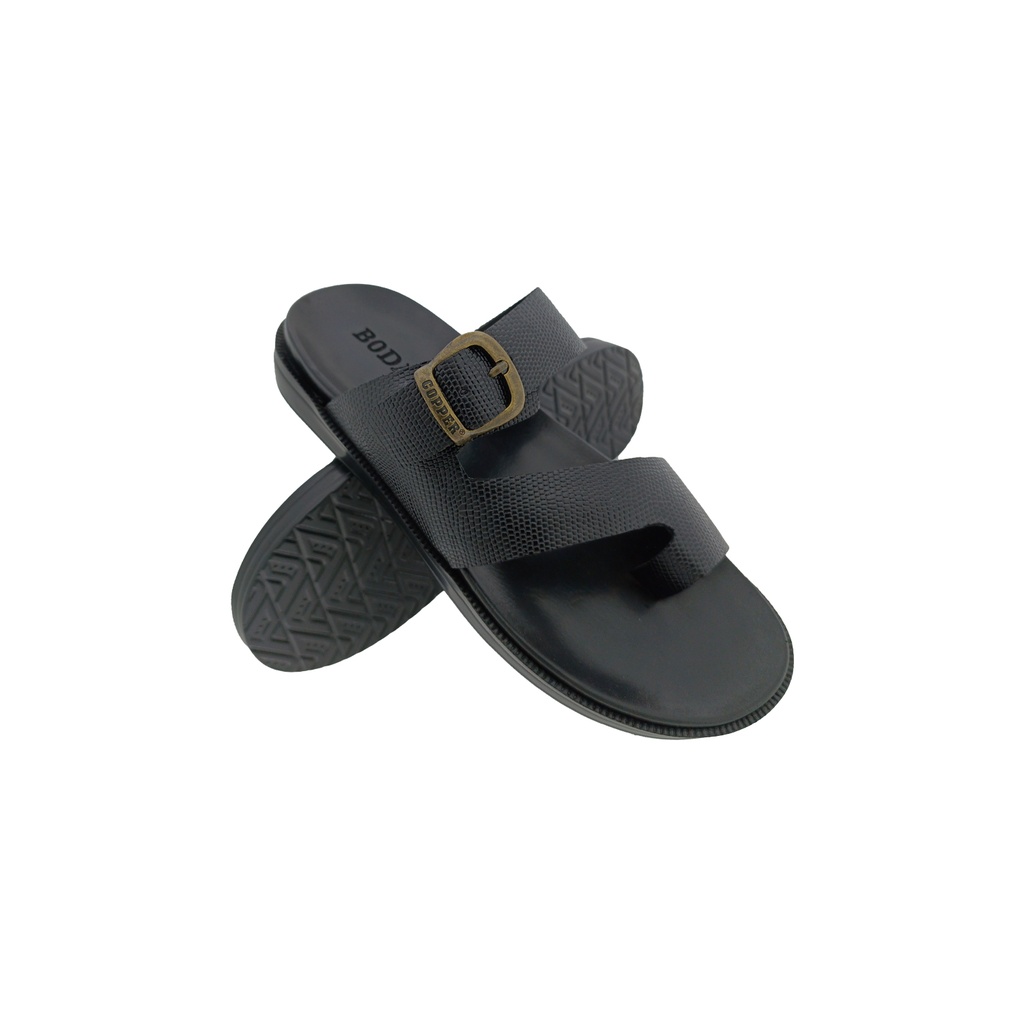 BODA KIA-021 BLACK MENS CHAPPAL