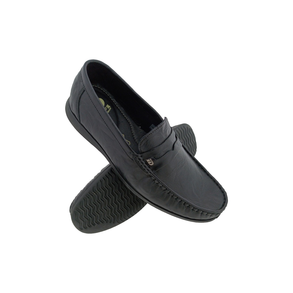 ID-ID1166 BLACK MENS BOADER LOAFER