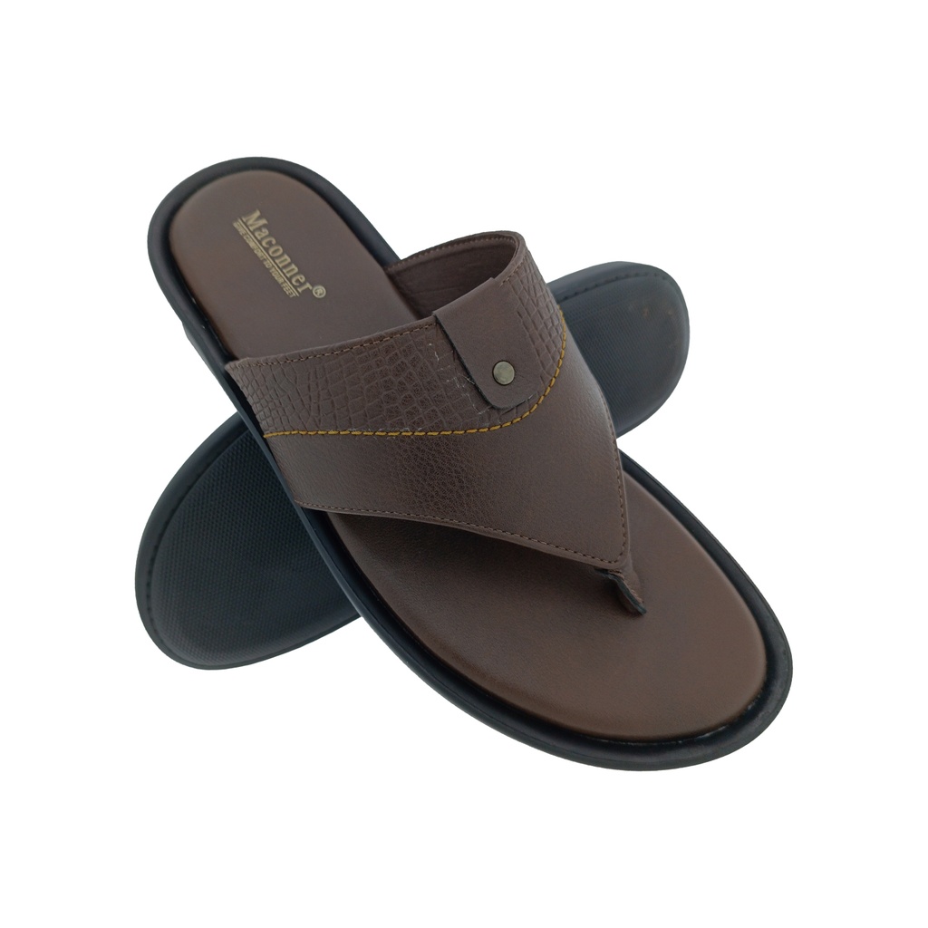 MACONNER LV705 BROWN MENS V-BELT CHAPPAL