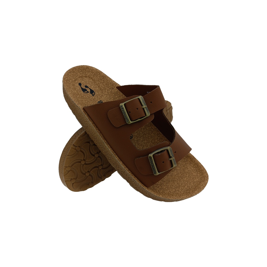 AEROWALK KC71 TAN MENS FLIPFLOP