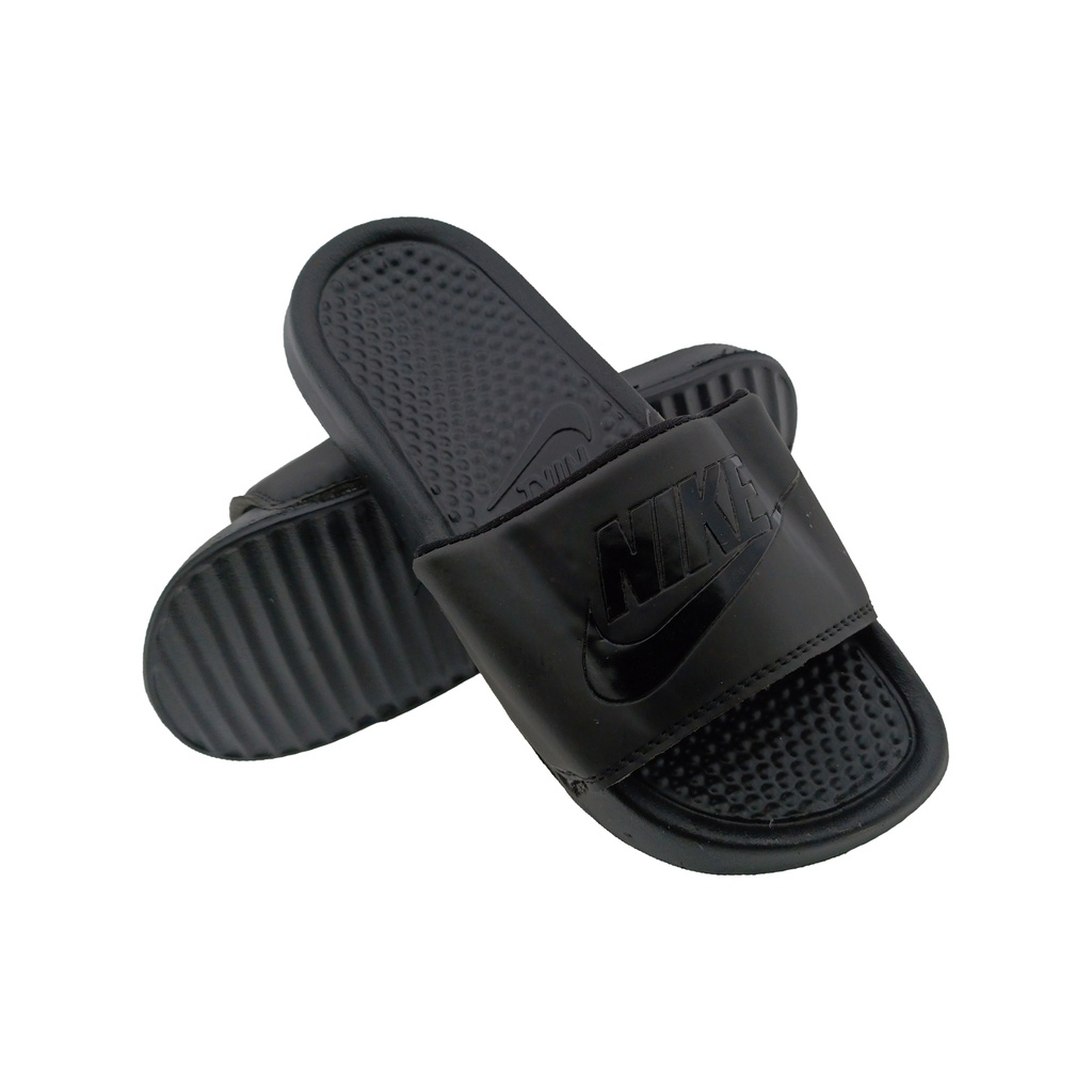 MENS FULL BLACK FLIPFLOP