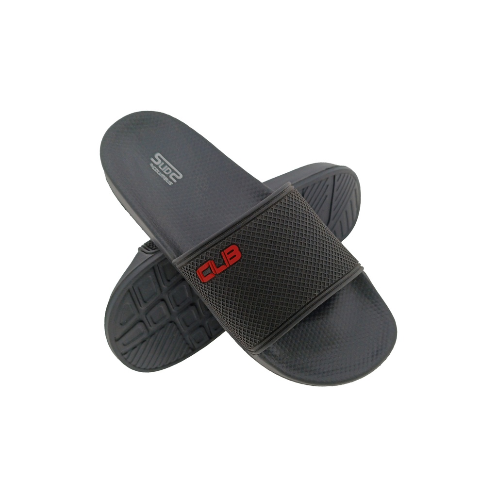 COLUMBUS GLS-008 BLACK/RED MENS FLIPFLOP