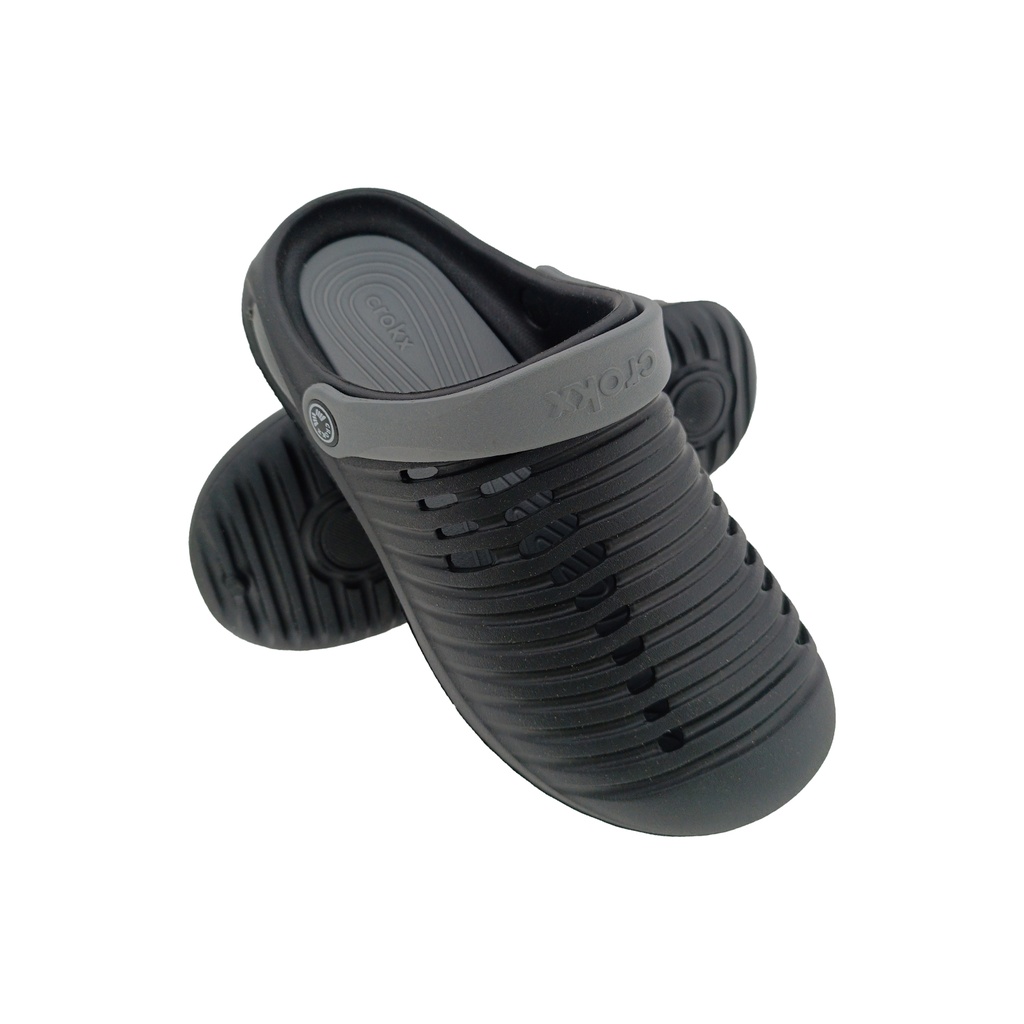 CROKX NEXT BLACK/D.GREY MENS CROCS
