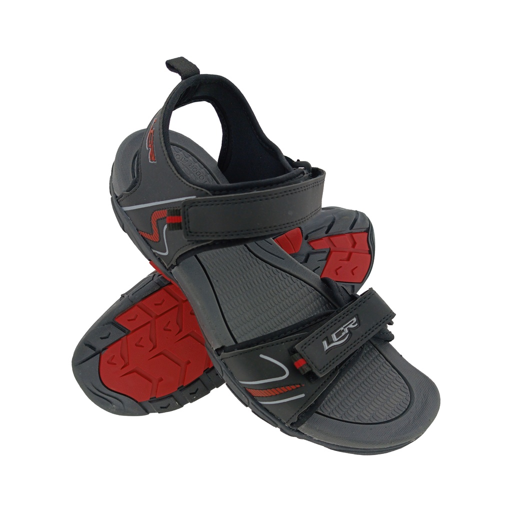 LANCER L-VENTO-8 BLACK/RED MENS SPORTS SANDAL