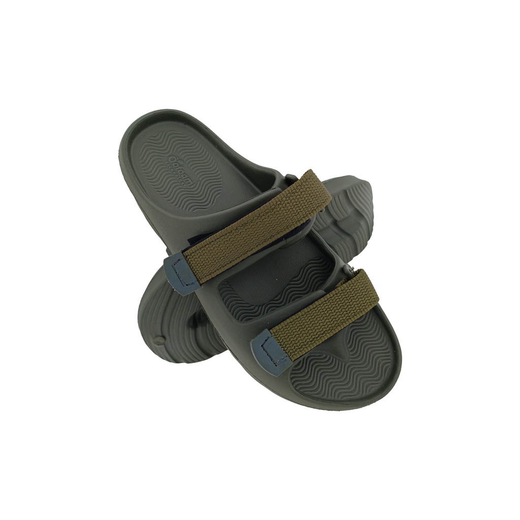 OOFOAM HUNK OLIVE MENS FLIPFLOP