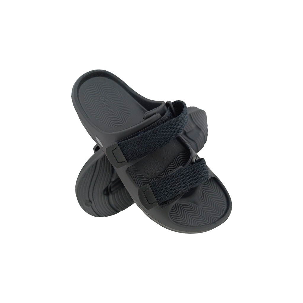 OOFOAM HUNK BLACK MENS FLIPFLOP