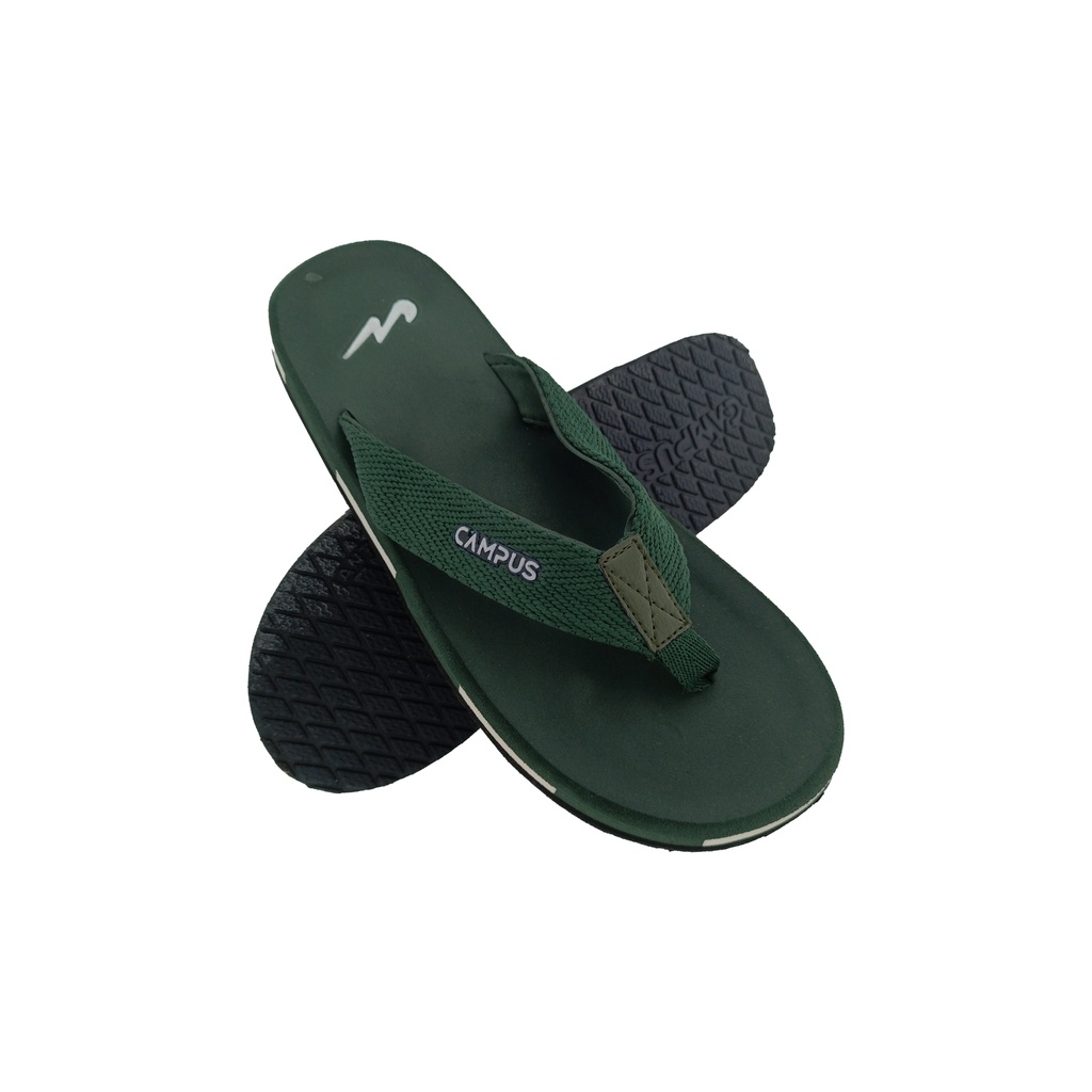 CAMPUS GC-10328 OLIVE MENS V-BELT SLIPPER