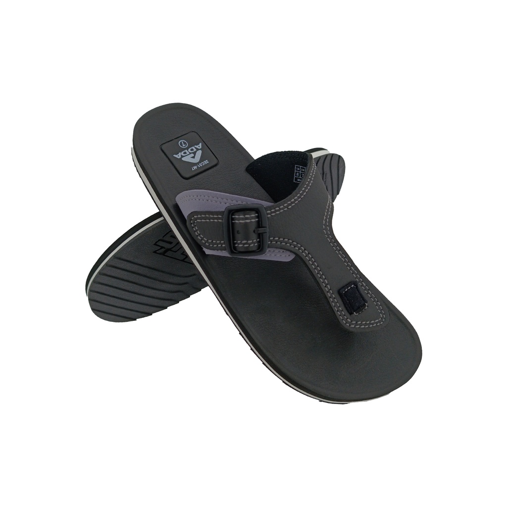 ADDA LIFE-1 BLACK MENS CHAPPAL